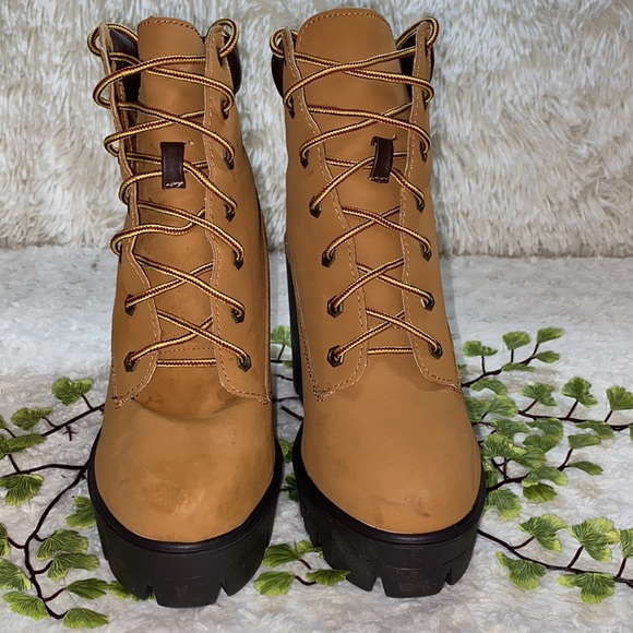 Bamboo platform boots - Picture 2 of 6